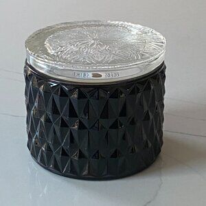 Leoben Co Lid Jar Candle Vegan Soy Blend Essential Oils Warm Fireside Scent 6oz